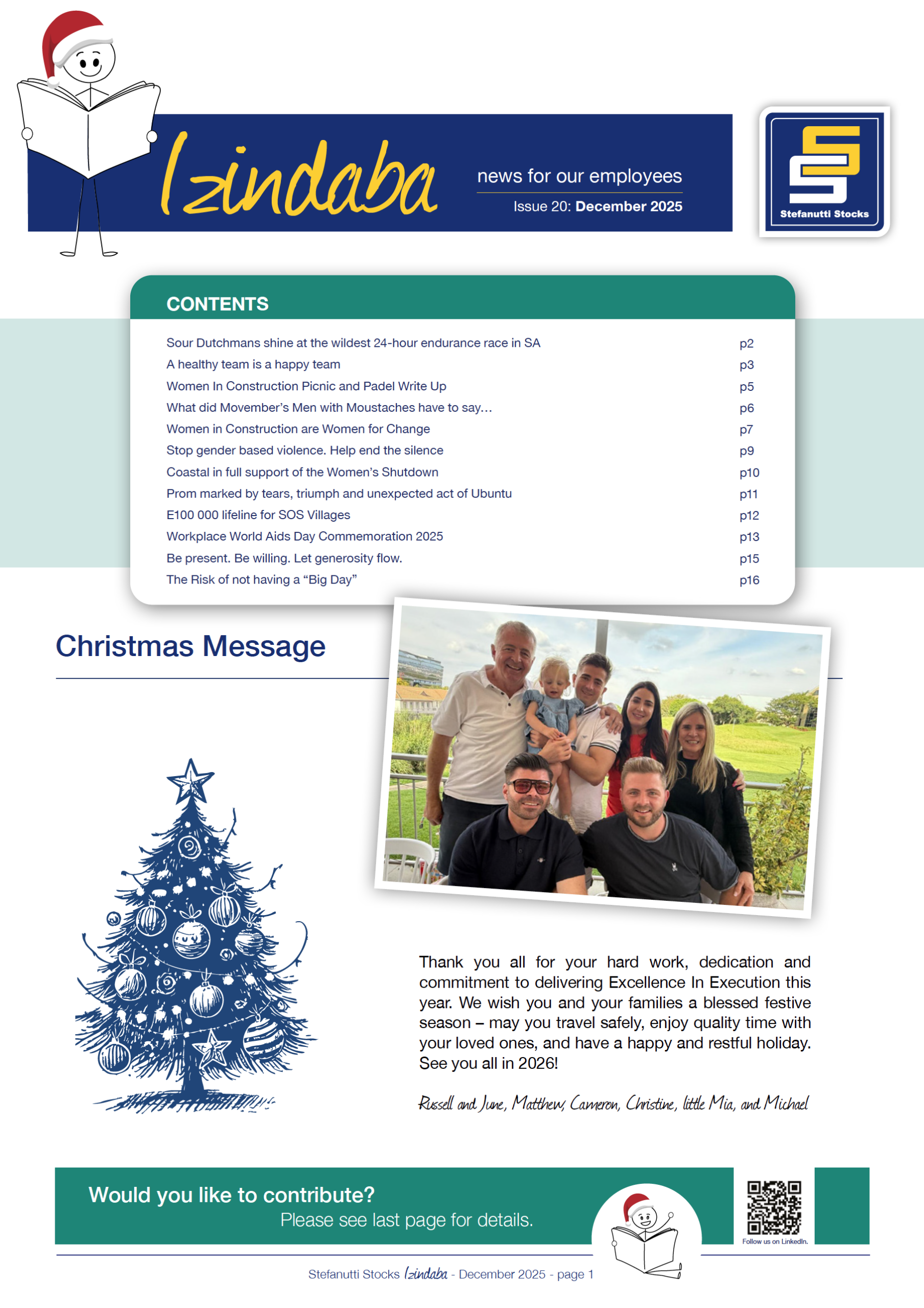 Stef Stocks Izindaba Newsletter - Issue 20