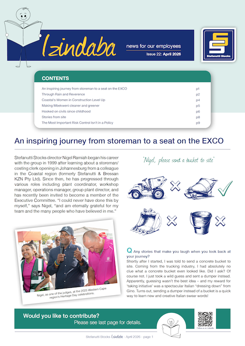 Stef Stocks Izindaba Newsletter - Issue 22